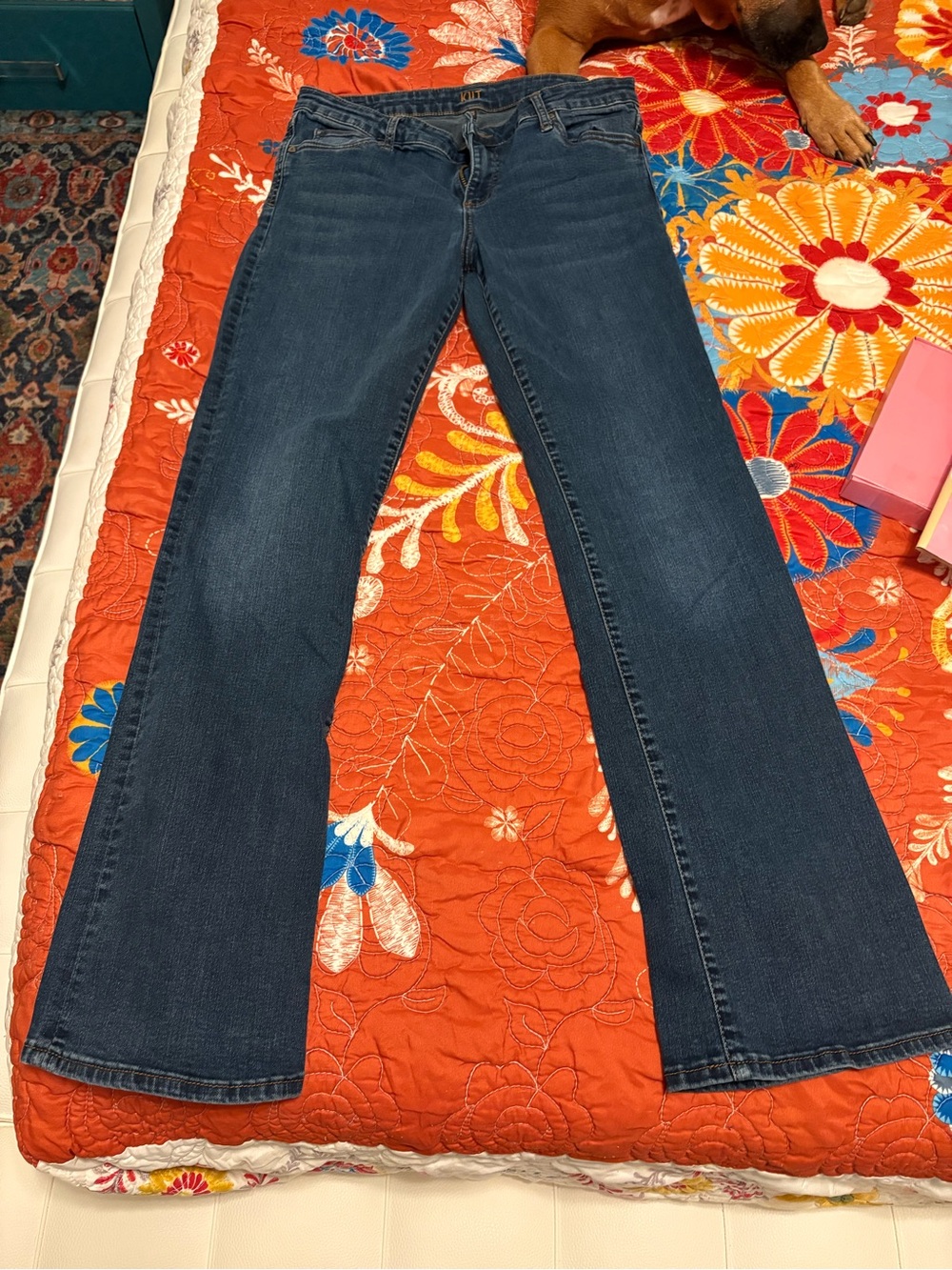 Kut from the Kloth Dark Blue Flare Jeans